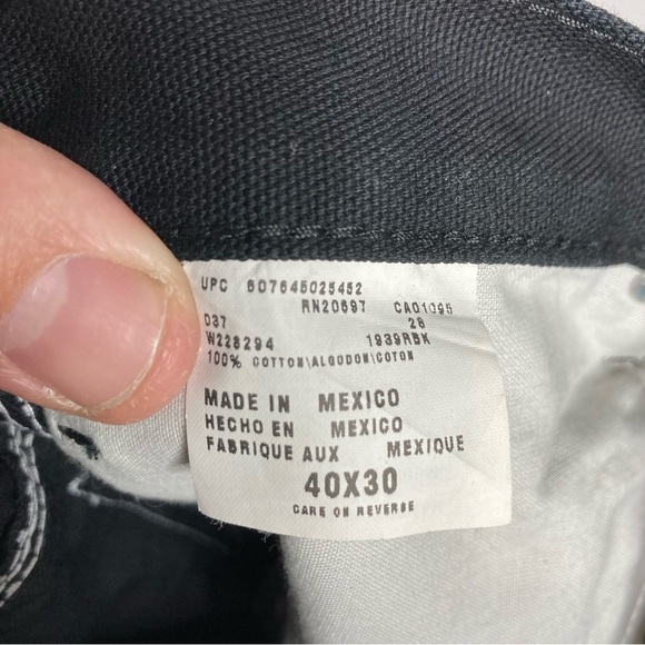 Dickies work Wear carpenter pants black size 40x30 - Picture 8 of 8